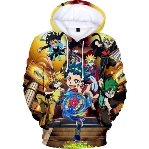 3D Beyblade Burst Evolution Hoodies Men women Fashion Pullovers Autumn High Quality Hoodies boys girls Sweatshirts
