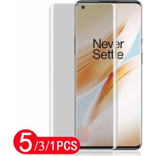 5/3/1Pcs 9H for oneplus Z Nord 8 8T 7 7T pro tempered glass 6 6T phone screen protector protective smartphone film on the glass