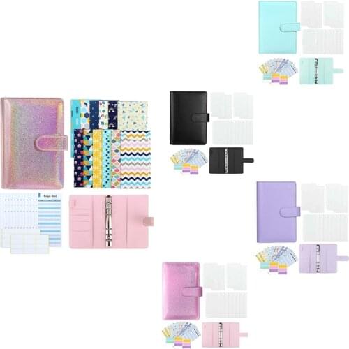 A6 Binder Budget Envelopes System Budget Planner Organizer Budgeting, Small Binder Budget Planner Cash Envelope Binder