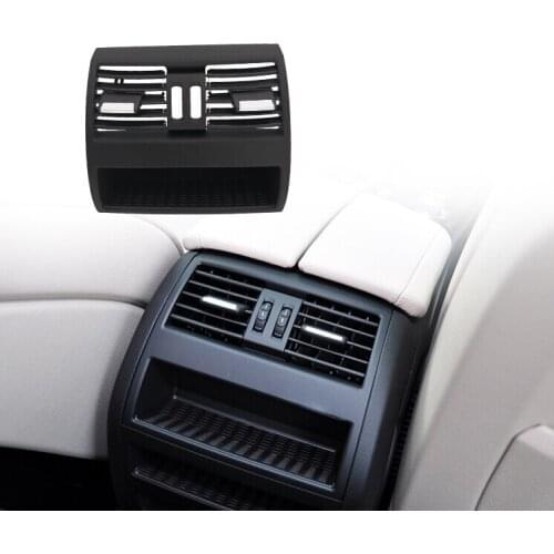 Car Rear Center Console Flow In Fresh Air Outlet Vent Grille Grill Cover Air Conditioner Vent Protective for BMW 5 F10 F11