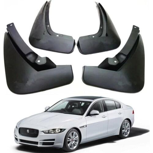 4PCS Car Mudflaps Front Rear Mudguards For 2016 2017 2018 2019 JAGUAR XE Splash Guards Auto Accessories Mud Flap fender Flares