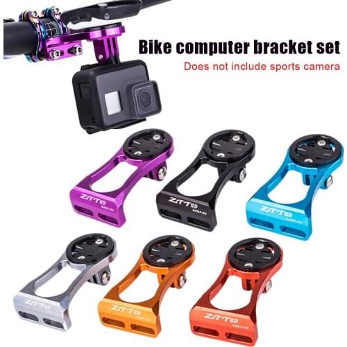 Bike Speedometer Stem Mount Holder Bike Stopwatch Holder Bike Computer Bracket Extension Lamp Holder For Garmin Bryton Cateye