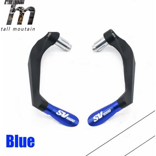 Motorcycle Universal Handlebar Grips Handle Bar Brake Clutch Levers Guard Protector For SUZUKI SV1000 SV1000S SV 1000 7/8" 22mm