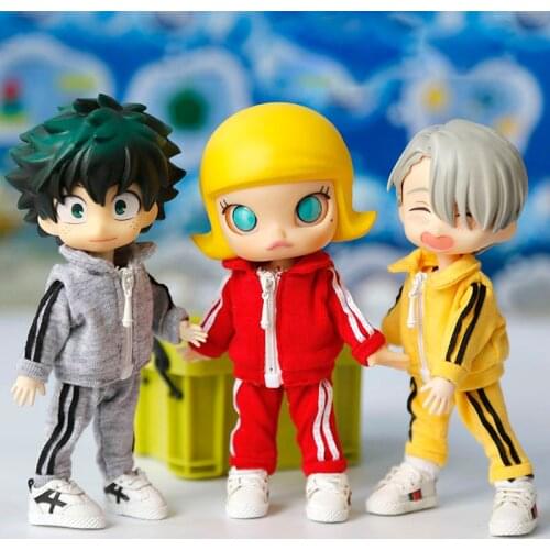 Ob11 doll clothes 1/12 bjd doll clothes sweater gcc girl PICCODO molly doll clothes accessories casual sportswear suit