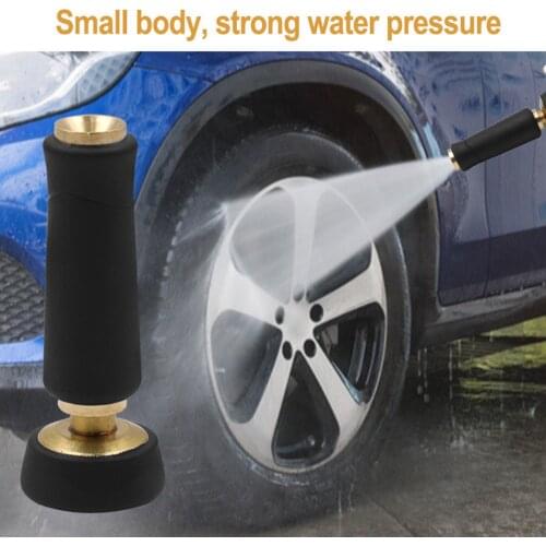 Garden Adjustable Spray Gun Wand Hose Twist Nozzle for Lawn Patio Car Wash, Made