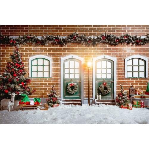 Seekpro Backdrop for photography Merry Christmas Snow Child Birthday Party Background Decorations Baby Shower Banner Backdrop