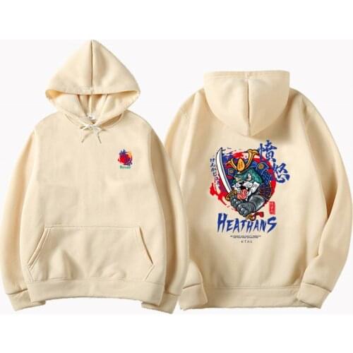 Chinese style Hip Hop Original printing couple streetwear Sweatshirts mens Hoodie Oversize Harajuku Pullover Hoodies