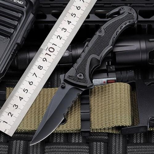 20CM Tactical Folding Knife Swiss Special Operations Sergeant Knife Stainless Steel Material Easy To Carry
