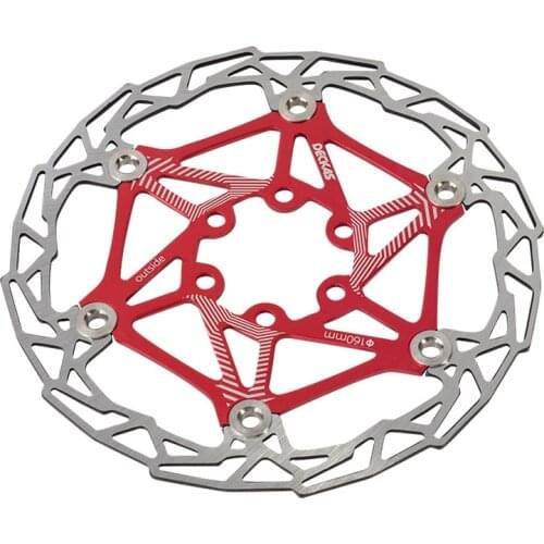 160mm Ultralight Bicycle Disc Brake Pad Rotors Floating Disc Pads for MTB Bicycle Parts Road Bicycle Bike DIY Components