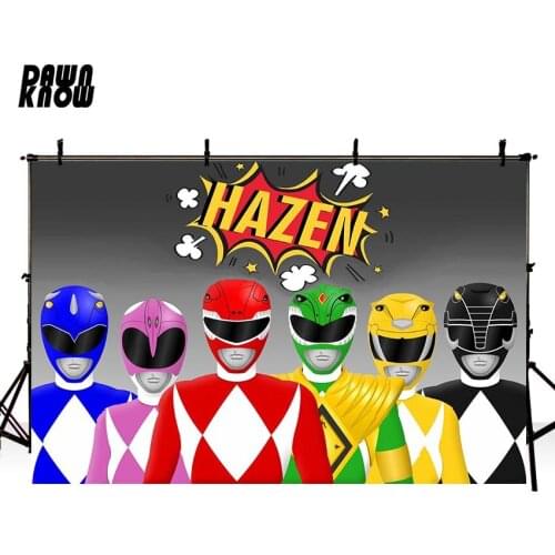 DAWNKNOW Hazen Vinyl Photography Background For Baby Animation Figures Photo Shoot Backdrop For Birthday Party Photo Studio G839