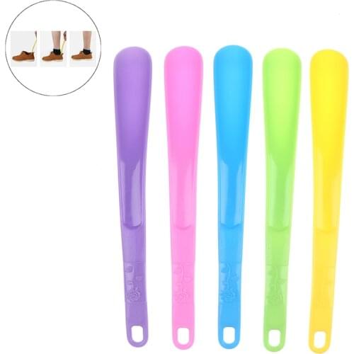 1 pcs Pro Shoe Horns Black Plastic Shoe Horn Spoon Shape Shoehorn Shoe Lifter Flexible Shoe Lifter Shoes Accessorie