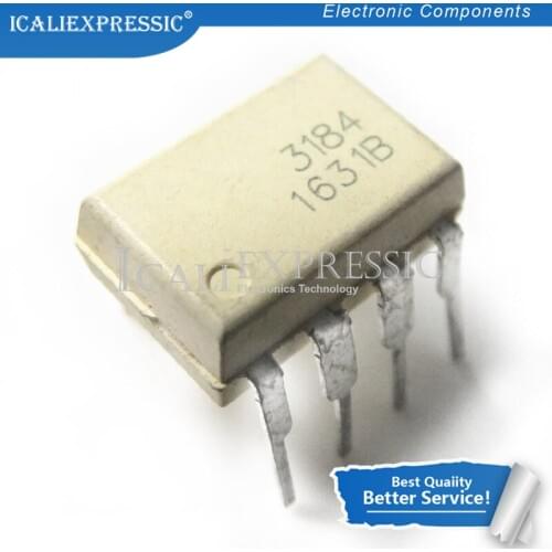 10PCS FOD3184 3184 DIP-8 In Stock