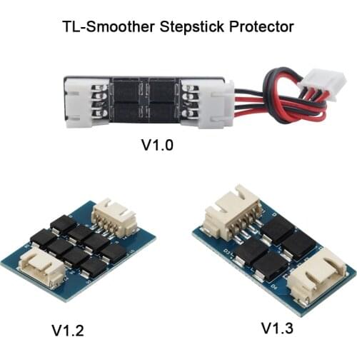 2pcs tl smoother V1.0/1.2/1.3 stepper motors drivers Stepstick Protector filter addon module for reprap mk8 i3 3d printer parts