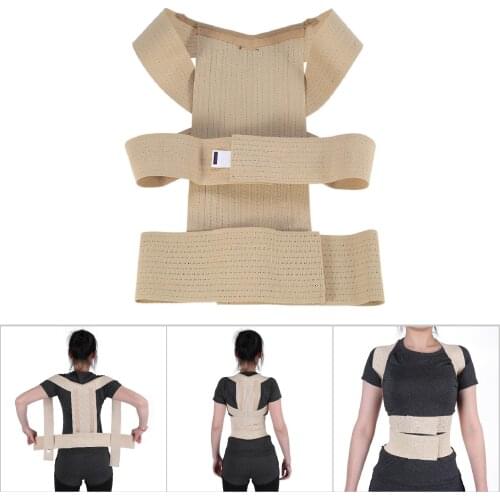 4 Sizes Adjustable Posture Corrector Back Support Shoulder Back Brace Posture Correction Spine Postural Corrector Health Tape
