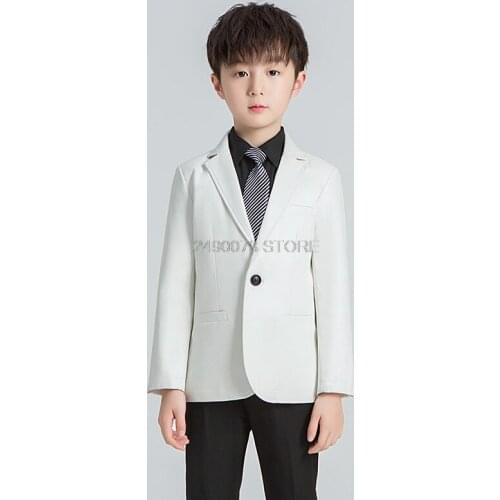 White Pu Jackets For Boys 2019 Brand Pu Leather Windproof Waterproof Jacket Children Girls Outerwear Coats Infant Kids Coat