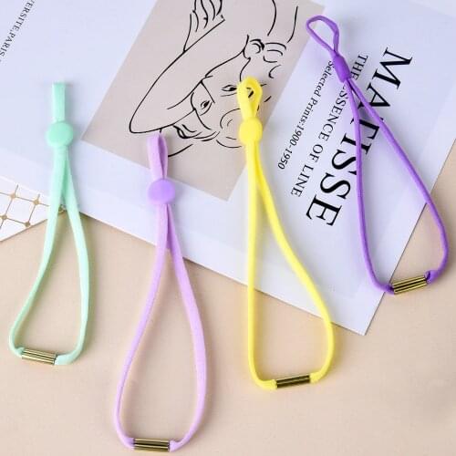 Black White Mask Sewing Elastic Band Cord with Adjustable Buckle Stretchy Mask Earloop Lanyard Earmuff Rope DIY Making Supplies