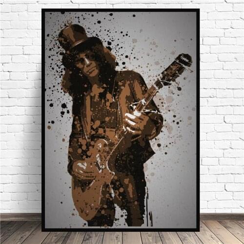 Slash Canvas Painting Art Print Poster Picture Wall Modern Minimalist Bedroom Living Room Decoration frame