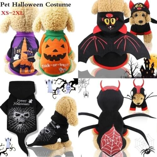 Halloween Costume Outfit for Dogs Cats Two Feet Clothes Funny Pet Clothes Halloween Dog Costume