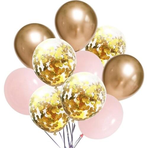 Multi Confetti Latex Balloons Birthday Party Helium Wedding Festival Ballon Boy Girl Baby Shower Christening Baptism DIY