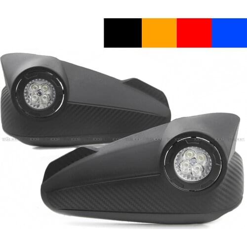 Motorcycle Vision Led Handguards Hand Guard With Light For YAMAHA TTR50 E TTR110 TTR125 TTR230 TW200 XT250 YZ65 YZ85 WR450F