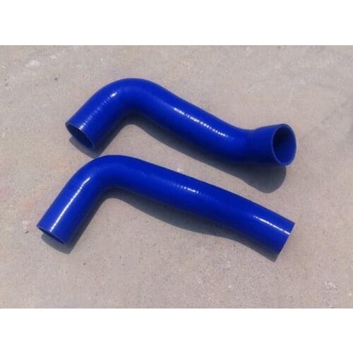 New for Ford Cortina TC TD TE TF 6cyl Silicone Radiator hose kit blue