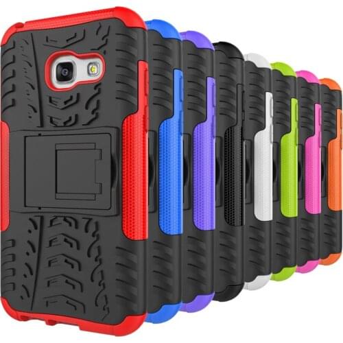 Dazzle Armor Heavy Duty Hybrid Phone Case For Samsung GALAXY A3 A5 A7 A8 J1 ACE/J2 J3 Pro/J5 J7 2016/2017 Shockproof Stand Cover