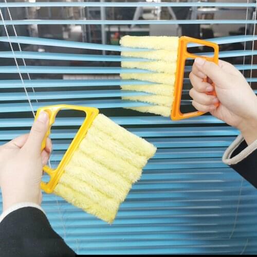 Microfiber Car Air Outlet Cleaning Brush Window Cleaning Brush Blind Brush Air Conditioner Duster Cleaner Car Detail Brush