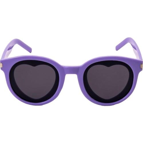 2021 Fashion Shades Sun glasses New Trend Heart Inside Eye Glasses Sunglasses