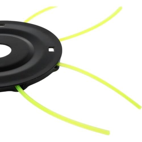 1 Set Universal Grass Trimmer Head with 4 Cables Brush Cutter Accessory Home Garden Tool Supplies