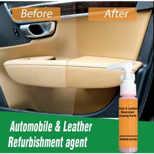 30ml Leather Repair Agent Auto Leather Renovated Coating Paste Maintenance Agent Leather Renovated Coating Liquid For Coat Sofa