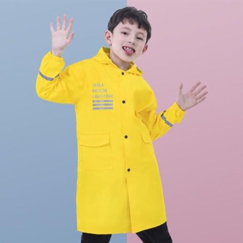 High Quality Kids Rain Coat Fashion Rain Cost Children Cartoon Poncho Single-person Rainwear/Raincoat/Rainsuit Boys Girls Poncho