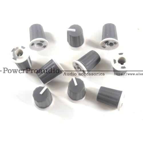10pcs for Pioneer DJ MIXER DJM Mixer Mixing station knob cap / DIY color rubber potentiometer knob Dark Gray