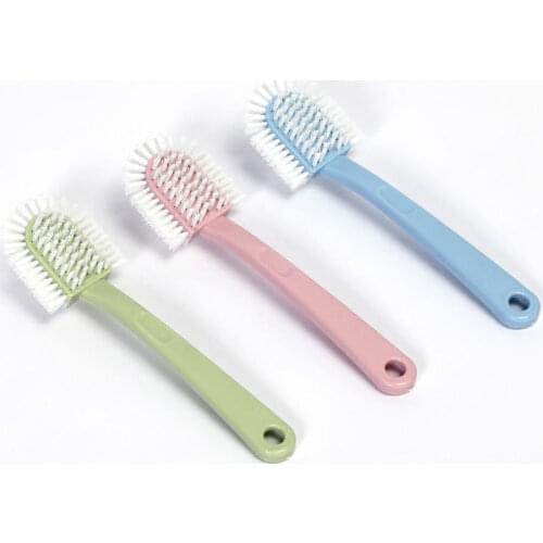 Household Shoe Washing Soft Hair Shoe Brush Washing Clothes Laundry Brush Plate Shoe Washing Brush Multifunctional Long Handle