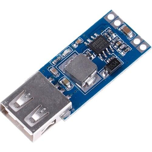 DC-DC 9V/12V/24V to 5V USB Output Charger Adjustable Buck Converter