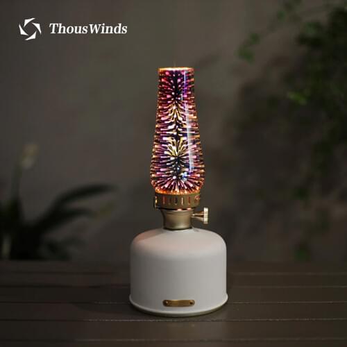 Thous Winds Spark Lantern 3D Fireworks Gas Lantern Outdoor Camping Atmosphere Light Gas Light Emotional Lamp Lumiere lantern