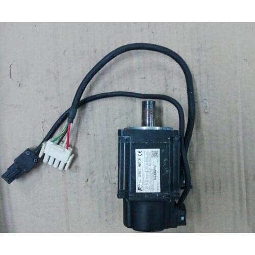 GYS201DC2-T2C , servo motor , used in good condition . 80% appearance new , good working , free shipping