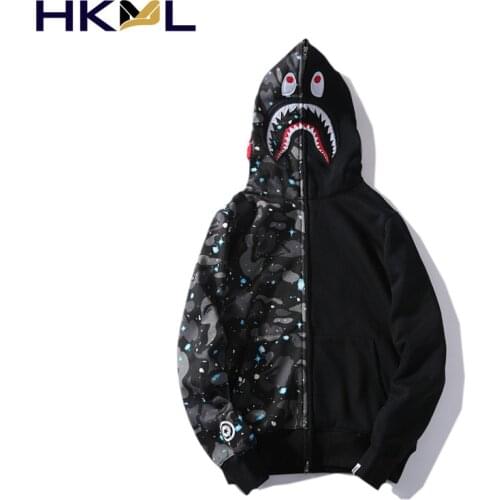 HKML Mens Camouflage Hoodies