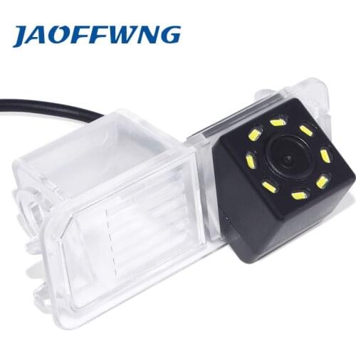CCD Car CCD 8LED Night Vision Reverse Backup Parking Waterproof Rear View Camera For VW Polo V (6R) Golf 6 VI Passat CC Magotan