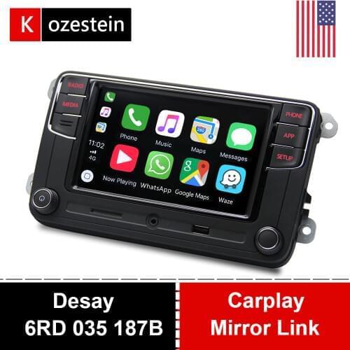 Desay RCD330 Car Radio Carplay Mirror Link RCD340 Plus 6RD 035 187B For VW Polo Golf Passat MK5 MK6 B6 B7 Tiguan Eos Bettle T5