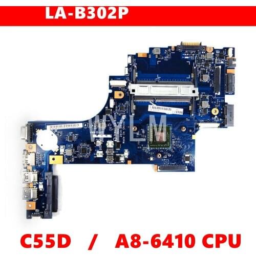 K000891410 LA-B302P Mainboard For TOSHIBA satellite c55d-b5212 Laptop motherboard 100% Tested