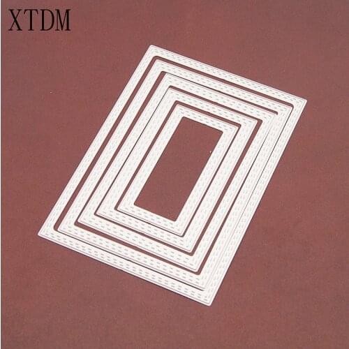 Metal craft Long box paper die cutting dies for Scrapbooking/DIY Easter wedding Halloween Easter card