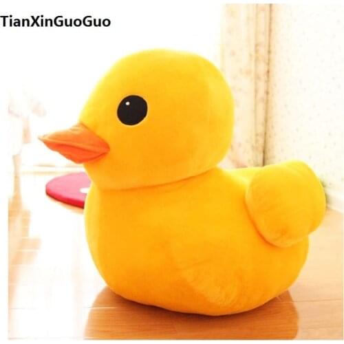 Lovely yellow duck plush toy about 28cm duck doll birthday gift b1677