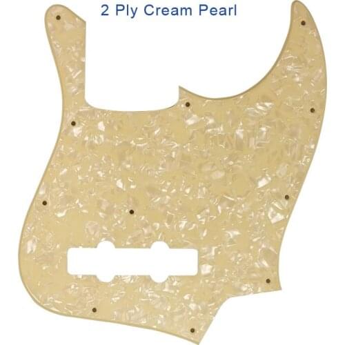 Pleroo Custom Guitar Parts - For MiJ Jazz Bass Made in Japan Guitar Pickguard Scratch Plate