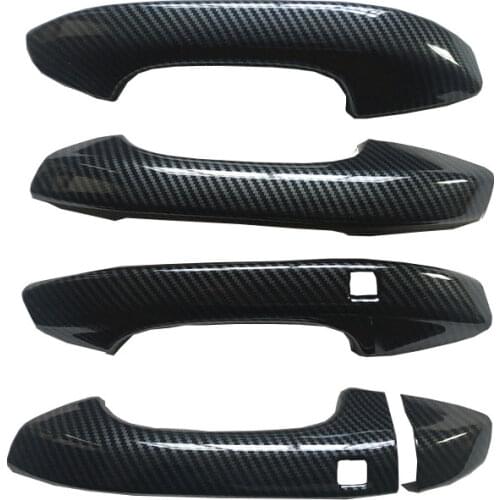 For Kia Optima k5 New 2020 2021 DL3 V MK5 GT Line Door Handle Cover Trim Plastic Car Accessories Imitation Carbon Fiber 5 Pcs