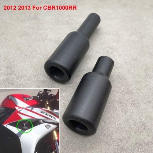 Motorcycle No Cut Frame Slider Crash Protector Black For Honda CBR1000RR 12-13 CBR1000 RR CBR 1000RR 2012-2013