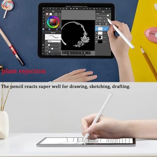 Active Stylus Pen Compatible with (2018-2020) Apple iPad,for iPad Pencil with Palm Rejection,Tilt,Magnetic,Active Pen for iPad