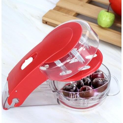 Cheery Cherries Pitter Seed Removing Tool Home Office Travel Fruit Stone Extractor Kitchen Pitter