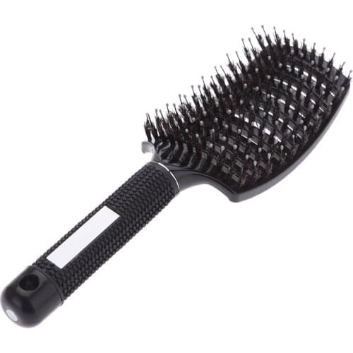 Professional Anti-static Curved Vent Barber Salon Hairdressing Comb Brush