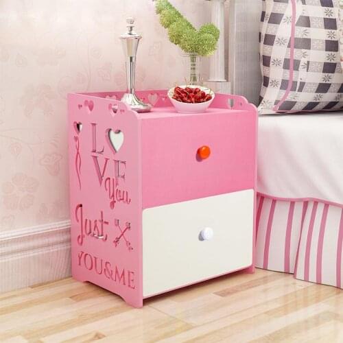 Simple bedside table simple and modern Economical assembled childrens room locker bedroom dormitory bedside small cabinet