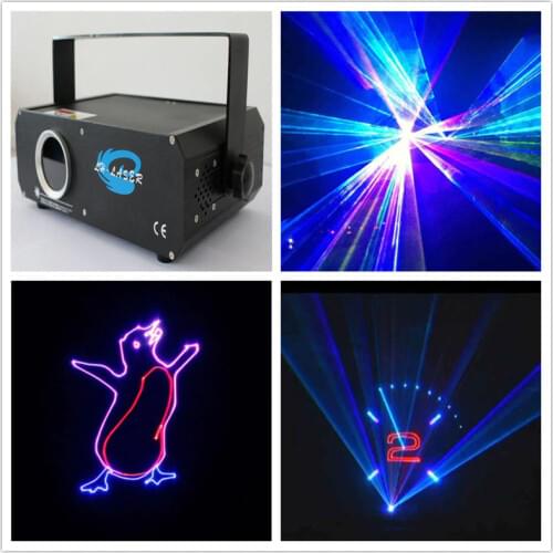 RGB ILDA 1.2W Laser Animation logo 1200mw disco stage concert party lighting fixture event